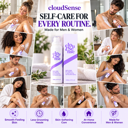 CloudSense-Skin Softening And Hair Removal mousse