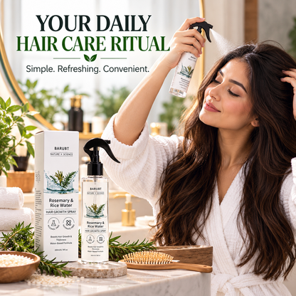 Rosemary & Rice Water Hair Spray