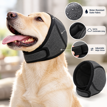 🐶 CozyPaws™ Dog Ear Protection Cover