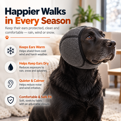 🐶 CozyPaws™ Dog Ear Protection Cover