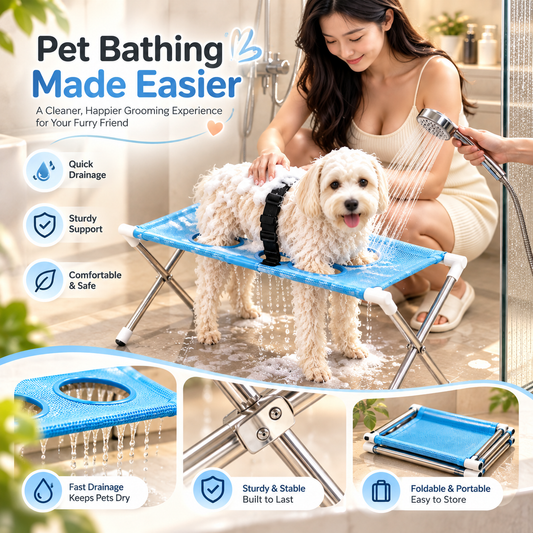 Pet Bathing Support Stand